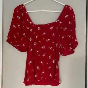 A New Day Square Neck Tee 🌹